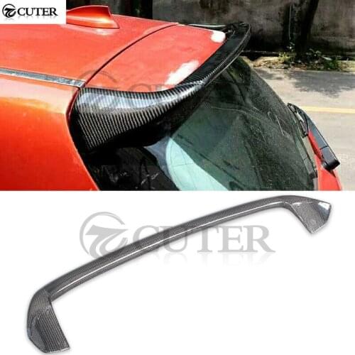 F20 Carbon Fiber rear spoiler roof wings top wings for BMW F20 1 Series 116i 118i 120i 140i 125i car body kit AC style 2012-UP