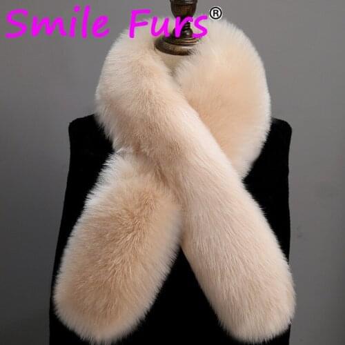 Faux Fox Scarf 120*15cm Muffler