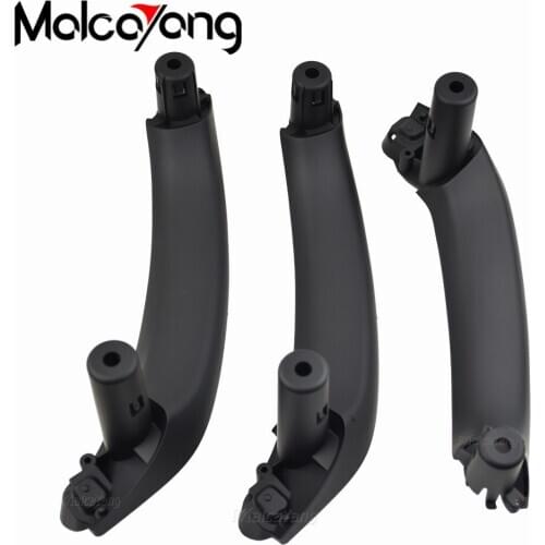 1/4PCS LHD Car Front Rear Left / Right Interior Door Handle Panel Pull Trim Cover Fit For F25 F26 X3 X4