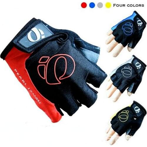 1 Pair Half Finger Cycling Bike Gloves Sport Gloves Men Women Bicycle Gym Fitness Gloves MTB Bike Gloves