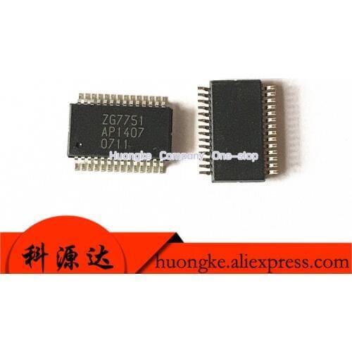 10PCS/LOT ZG7751 AP1407 0711 SSOP28 INSTOCK