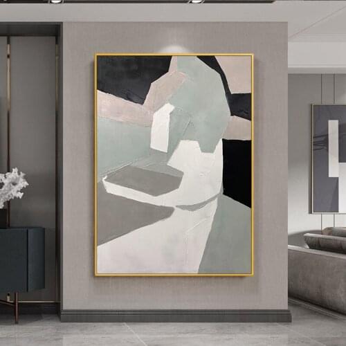 100% Hand-Painted Oil Painting Modern Artwork Home Lnterior Decoration Abstract Art Cheap Unframed Real Canvas Wall Decor Art