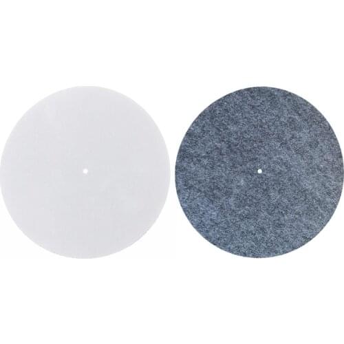 3MM Thick Anti-Static Felt Platter Turntable Mat Anti-Vibration Slipmat Audiophile For LP Vinyl Record Players HCCY