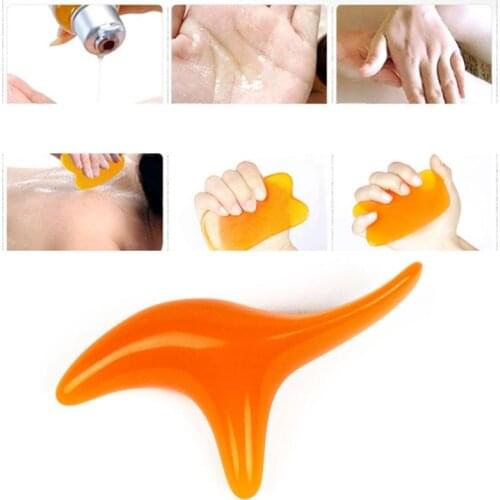 Antistress Health SPA Scraping Chinese Traditional Foot Massager Acupuncture Body Massage GuaSha Board Beeswax Scrape Therapy