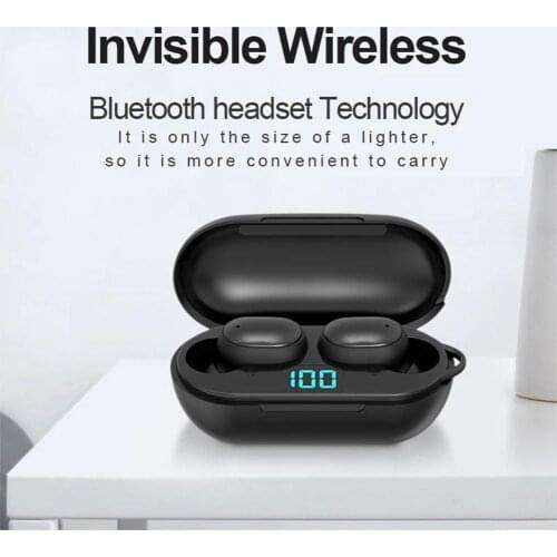 Noise reduction design H6 Wireless 5.0Bluetooth Headset Stereo Handsfree Headset With Microphone Earphones ultra-low latency