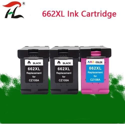 Compatible for HP 662XL 662XL Ink Cartridge for HP Deskjet 1515 1015 1018 1518 2645 3545 2648 2515 2548 3548 4518 2648 printer