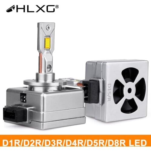 D1S D3S Turbo Led D2S D4S D5S D8S Canbus No Error Headlight Bulb Kit Fog Lamp Auto D2R D3R D4R D1R 45W 20000LM 6500K motorcyc