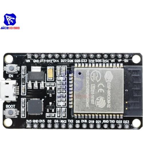 ESP32 ESP32s Wifi Bluetooth Board Module Esp Wroom 32 Board Wireless WiFi Bluetooth Development Board Dual Cores CP2102 DIY Kit