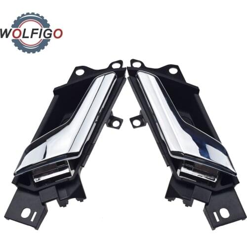 Left Right Door Interior Handle Chrome for Chevy Captiva Sport 2012-15 Saturn Vue 2008-2010 96861998 20983660 96861999 20983661