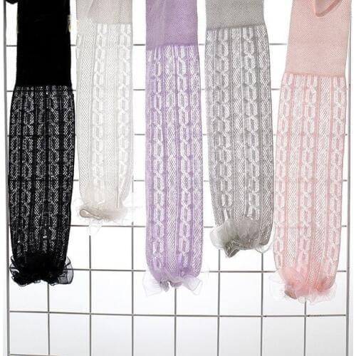 Kids baby leggings summer thin soft cute lace elastic kids girls boys pants ice silk mesh breathable baby boy girl leggings