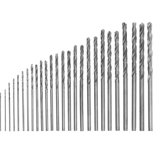 Multifunction 10 Pcs Tiny Micro HSS 0.5mm Straight Shank Twist Drilling Bit