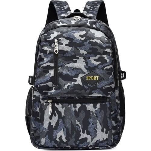 School Backpack School Bags for Girls Boys Kids Book Bag Camouflage Children Mochila Escolar Large Schoolbag