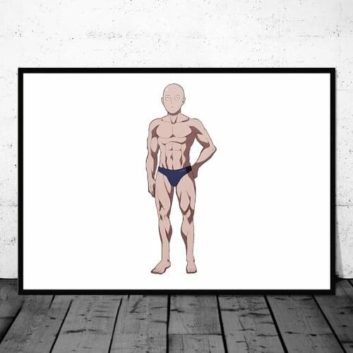 Japanese Poster One Punch Man Japanese Anime Wall Decoration Poster Art Prints 20 x 28 Inches,No Frame