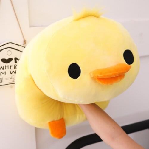 40/50cm Yellow Duck Soft Toys Stuffed Animals Plush Toys Stuffed Pillow Sofa Cushion Plush Duck Dolls Girl Birthday Gift