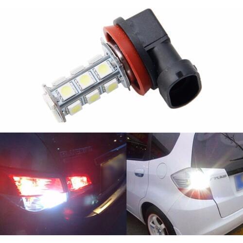 1PC H11 7000K 5050 18-LED Light Bulbs Backup Reverse White RV Camper Headlight
