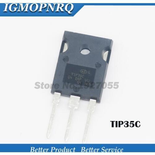 10PCS=(5PSC 35C+5PCS 36C) TIP35C TIP35 TO-247 TIP36C TO-3P TIP36 New