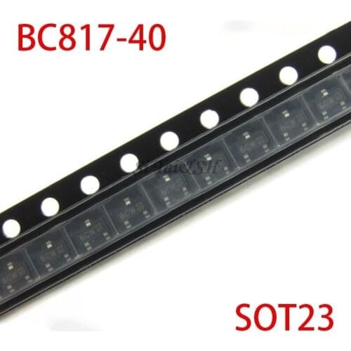 100pcs BC817-40 SOT23 BC817 SOT 6C NPN general purpose transistor new and original