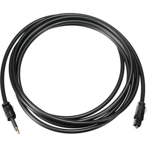 2M Mini 3.5mm Plug Digital Optical Audio Cable SPDIF Optical Fiber Line