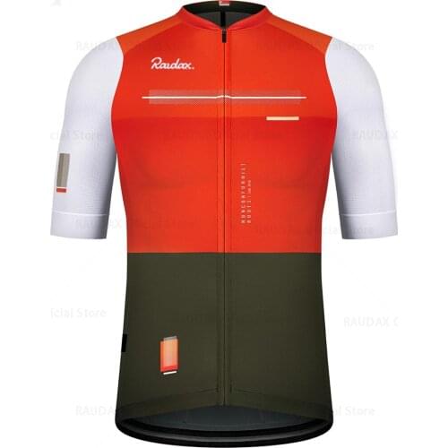 2021 Cycling Jersey Set RAPHAFUL Breathable Bicycle Clothing Riding Bike Clothes Short Sleeve Sports Cycling Set Ropa Ciclismo