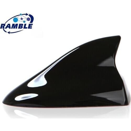 1Pcs Car Shark Fin Antenna Brown Auto Signal Aerials Roof Antennas Amplifier For Toyota Sienta