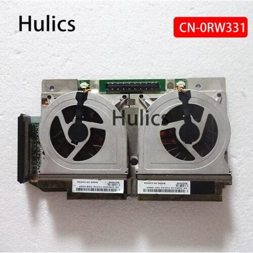 Hulics Original for DELL XPS M1730 laptop 8700M GT CR331 RW331 CN-0RW331 0RW331 512M SLI dual fans Graphics VGA Video Card