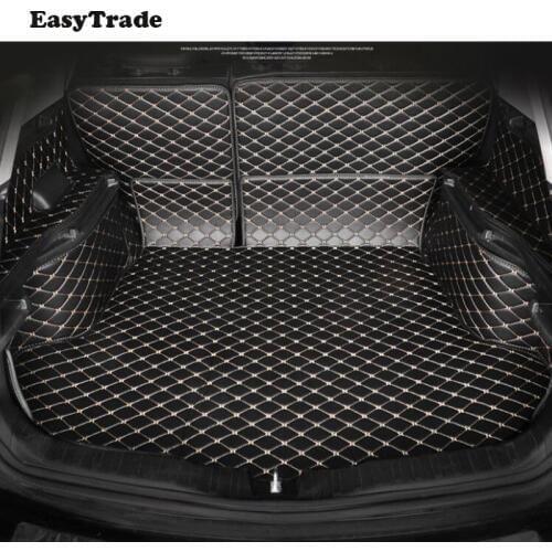 Car Styling Trunk Mats Liner Carpet Guard Protector For Volkswagen VW Tiguan Allspace 2019 Car Accessories All Inclusive