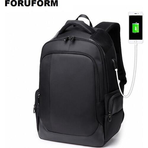 Multifunction Computer USB Charge 15.6 inch Laptop Backpack Men School Bag Large Capacity Water Resistant Bag LI2262