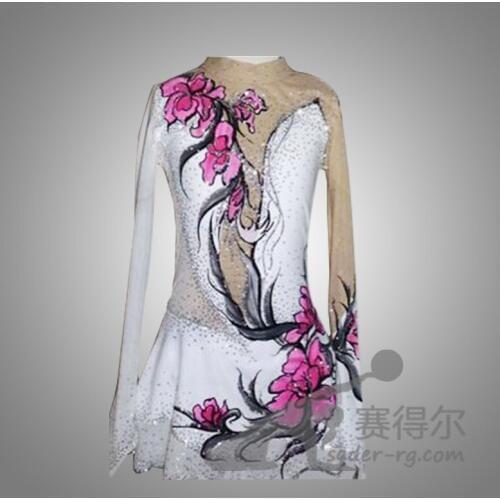Ice Figure Skating Dress For Kids Fashion New Brand Figure Skating Dresses Crystal Custom DR3585