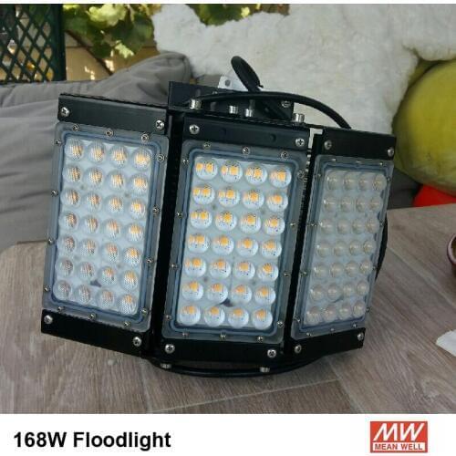 Industrial Lighting Cree led 3030 Led Lamp 500w tunnel light meanwell driver led floodlights AC85-277V Free Shipping