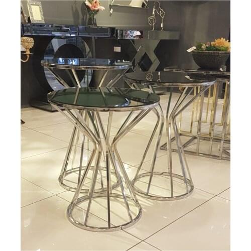 Modern HcLukka 2'li Zigon coffee tables table basse furniture living room table