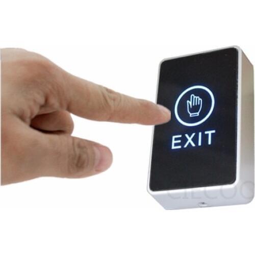 Touch screen Exit switch & push button switch for access control system