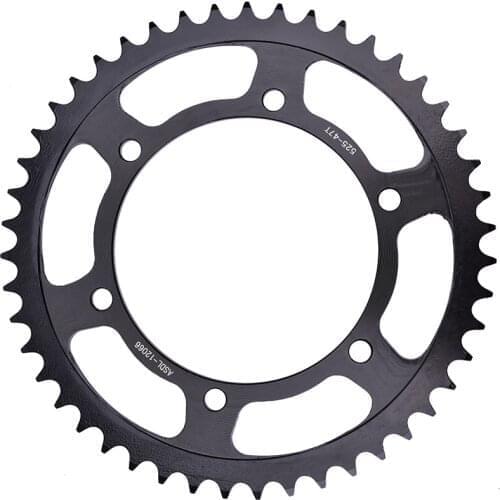 525 47T 47 Tooth 130mm Rear Sprocket Gear Staring Wheel For Honda XL650 XL650V Transalp XL 650 XRV650 Africa Twin XRV 650 PD03