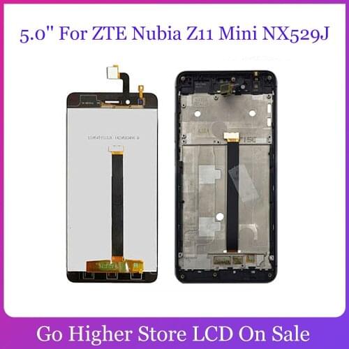 5.0'' Lcd For ZTE Nubia Z11 Mini NX529J LCD Display Digitizer Screen Touch Panel Glass Sensor Assembly + Tools