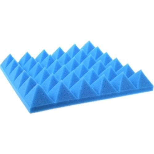 30x30x5cm Soundproofing Foam Acoustic Sound Treatment Absorption Wedge Tile 40GF