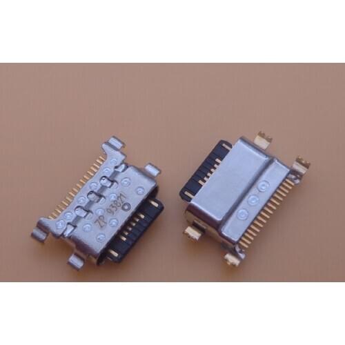 5pcs For Xiaomi Mi A3 / CC9e Micro Usb Jack Type-C Connector Socket Charging Port Replacement Repair Parts Dock Plug