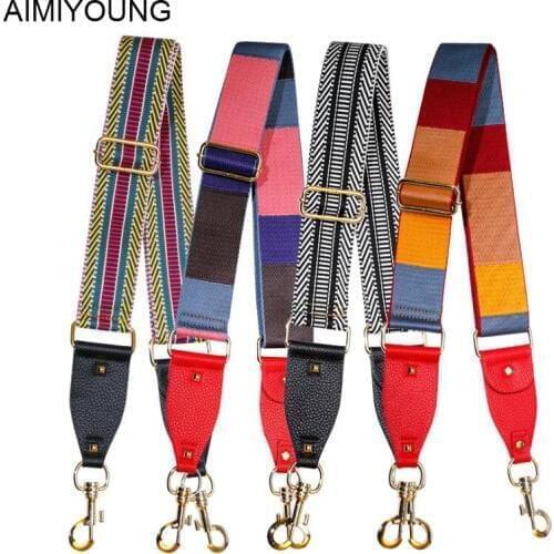 AIMIYOUNG Bag Accessories Shoulder Bag Strap Women Handbag Wide Belt for Crossbody Bag Part Adjustable Belt Replacement Strap