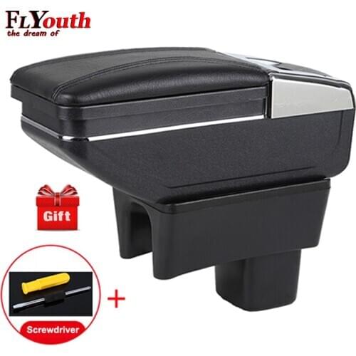 Car Armrest Box For Suzuki Swift 2005-2018 Central Store Content Box Cup Holder Ashtray Products Car-Styling Accessories Part