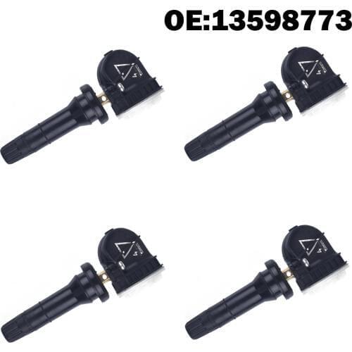 4 PCS TPMS Car Tire Pressure Monitoring Sensor for Opel Mokka Bolt Karl Viva for Cadillac CT6 XT5 SRX Buick LaCrosse 13598773