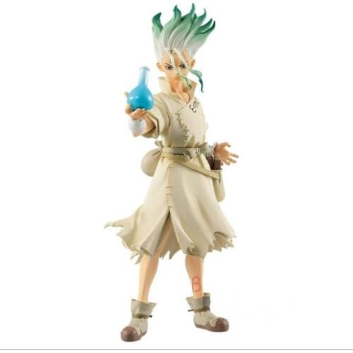10/20cm Anime Dr.STONE Action Figure Toys Senkuu Ishigami Action Figure 1262# Dr.STONECollectible Model Dolls For Kid Gift