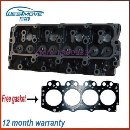 Cylinder head for Kia Pregio Bongo Besta GS K2700 2665CC 2.7 D SOHC 8V 1998- ENGINE : J2 OK65A-10-100 OK65C-10-100 909 060