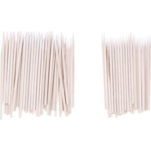 100 Pcs Cotton Stick Clean Tool for Earphone Phone Charge Port