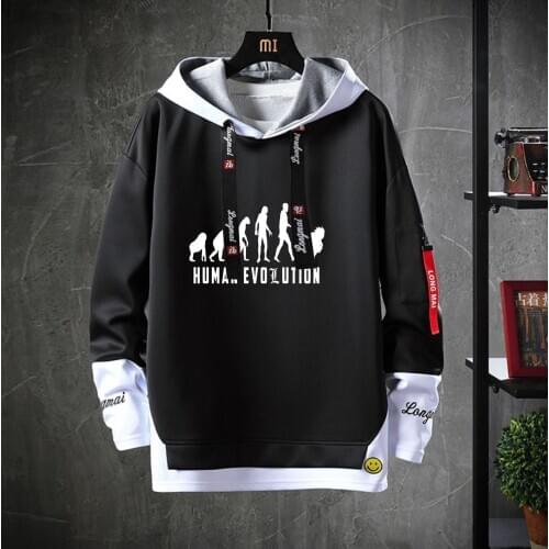 Japan anime Death Note Hooded Teenagers cartoon Costume Unisex Casual Fake Two-Piece Hoodies Sweatshirt jacket coat