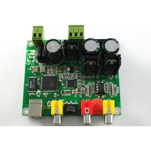 LJM 32BIT384K / USB DAC (CM6631A + AKM4490) DAC 32 \ 384K DAC Flagship Stabilized Power Supply DAC Decoder Board