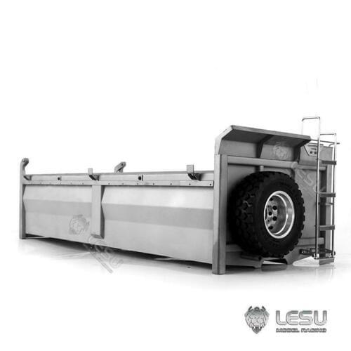 LESU 474MM Metal Car Hopper Spare for RC 8*8 Hydraulic Dumper Truck DIY Tamiya TH17146