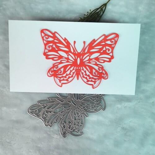 Big Butterfly Cut Dies Metal Stencil Template For DIY Scrapbooking Embossing Paper Greeting Card Album Decor Mold Craft Dies