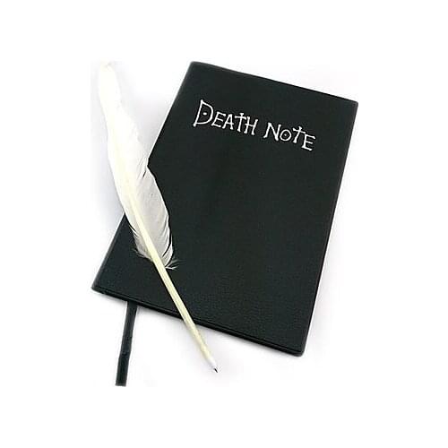 Death Note Book+Feather Pen Cosplay Set