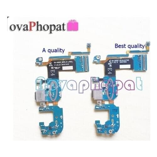 Novaphopat For Samsung S8 Plus G955f USB Dock Charging Charger Port Connector Flex Cable Replacement + Tracking