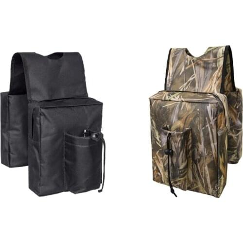 Outdoor ATV Rear Carrier Frame Side Bag Multi-Function Snowmobile Panniers Pack N58B