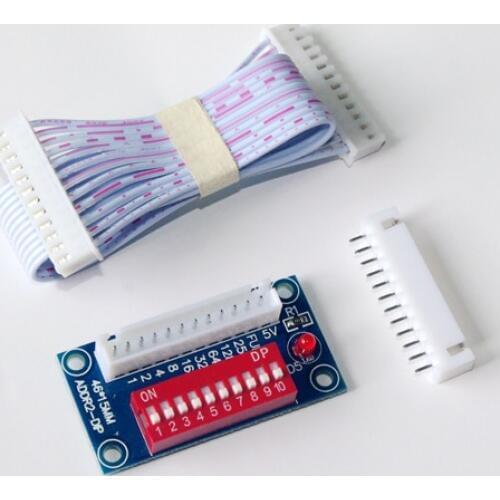 High quality 1 pcs ADDR2-DIP-Z DMX controller DMX-Relays led controller for led strip