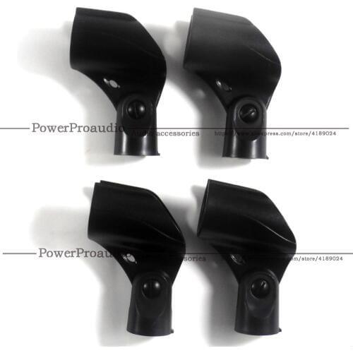 4PCS /LOT Hiqh quality Microphone Clip Holder fits for Shure A25D, SM58, SM57 & other 3/4" inch microphone